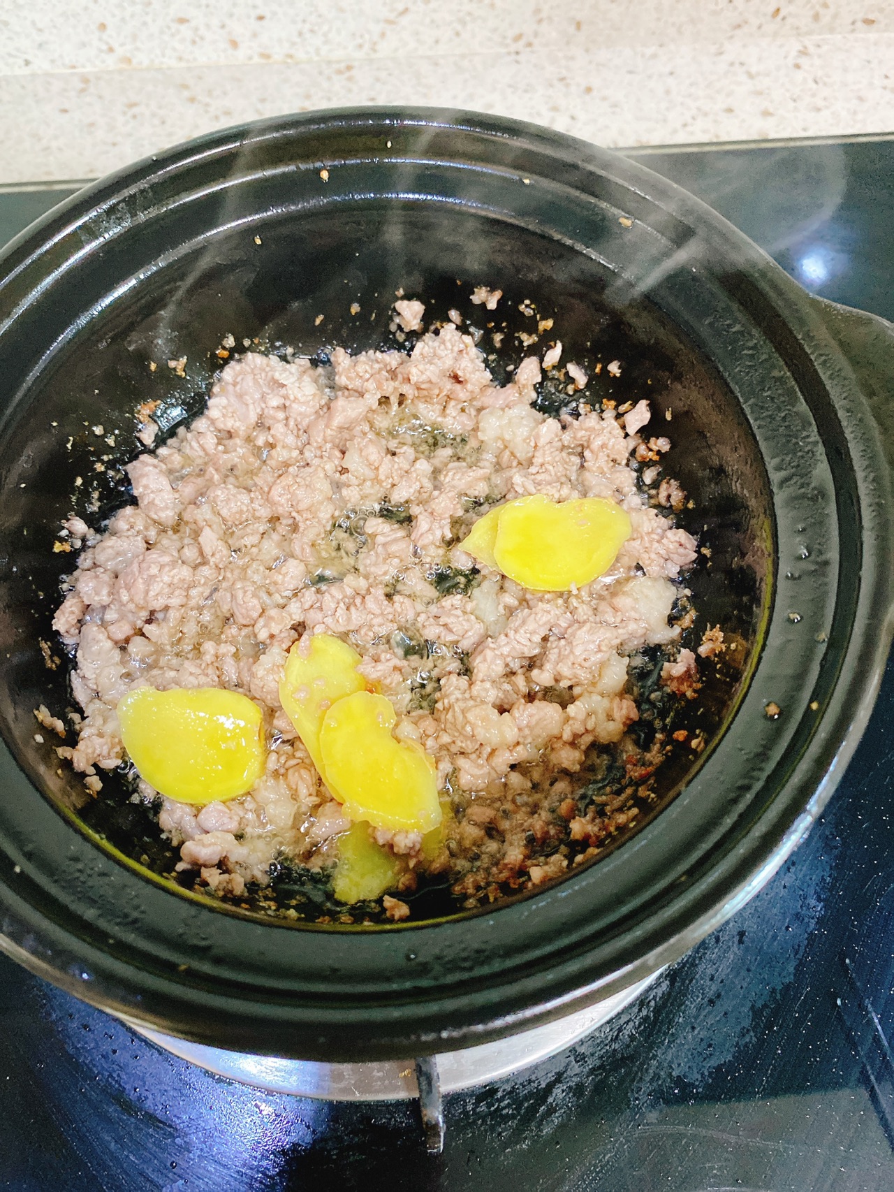 砂锅肉末豆腐