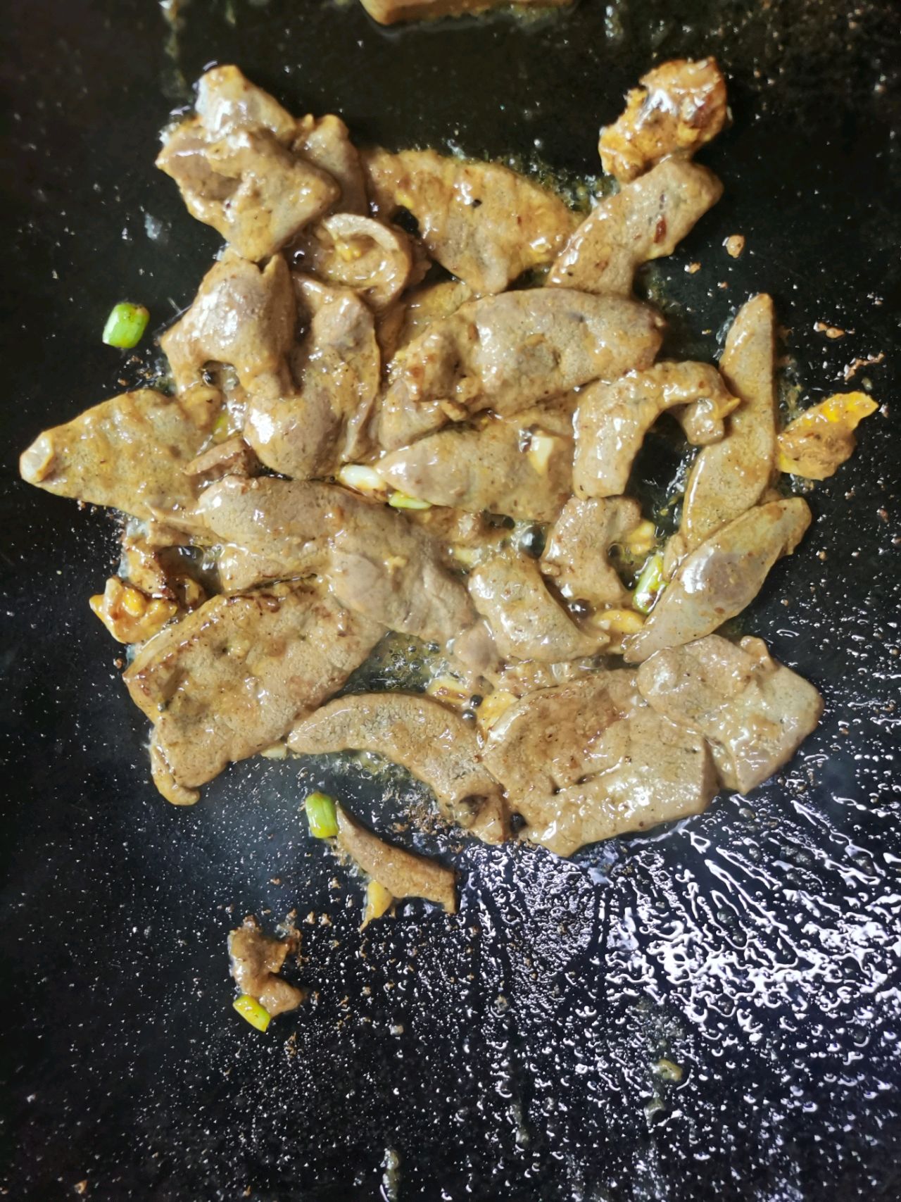 砂锅猪肝爆