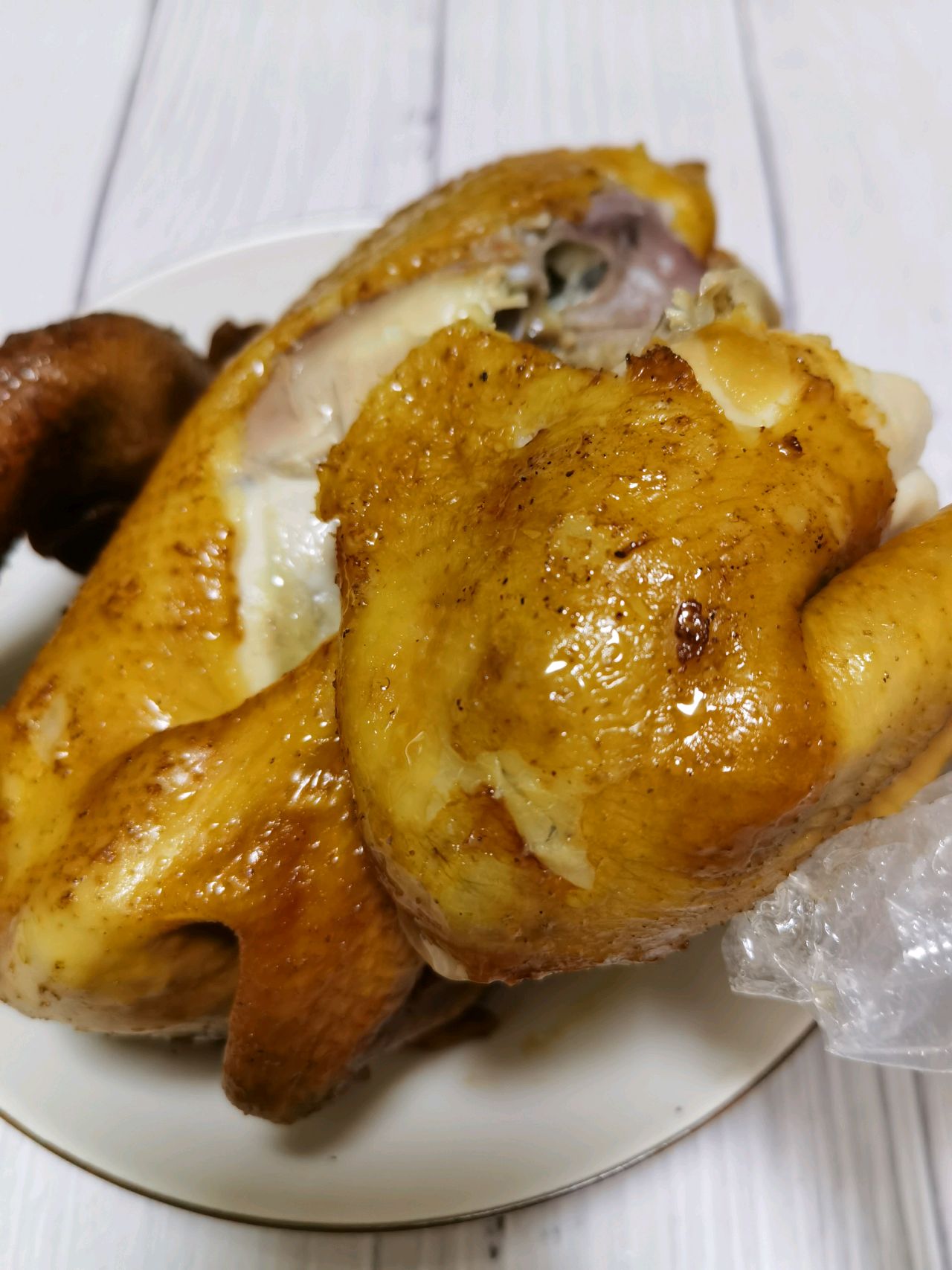 沙姜焗鸡-用料简单