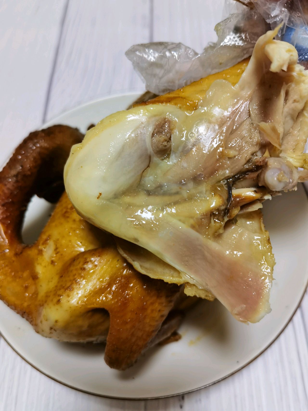沙姜焗鸡-用料简单
