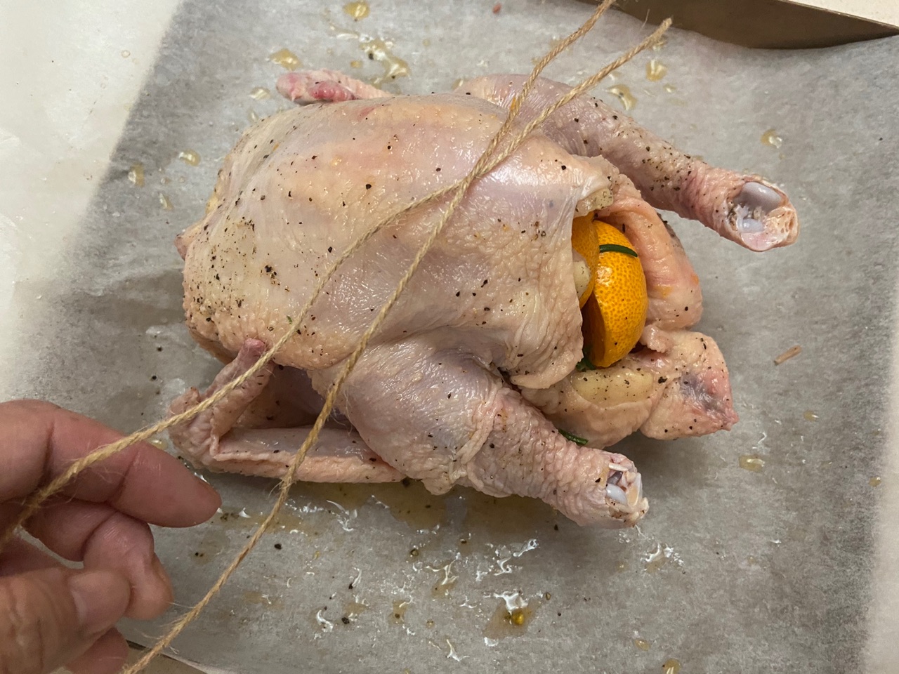 砂糖橘迷迭香烤鸡