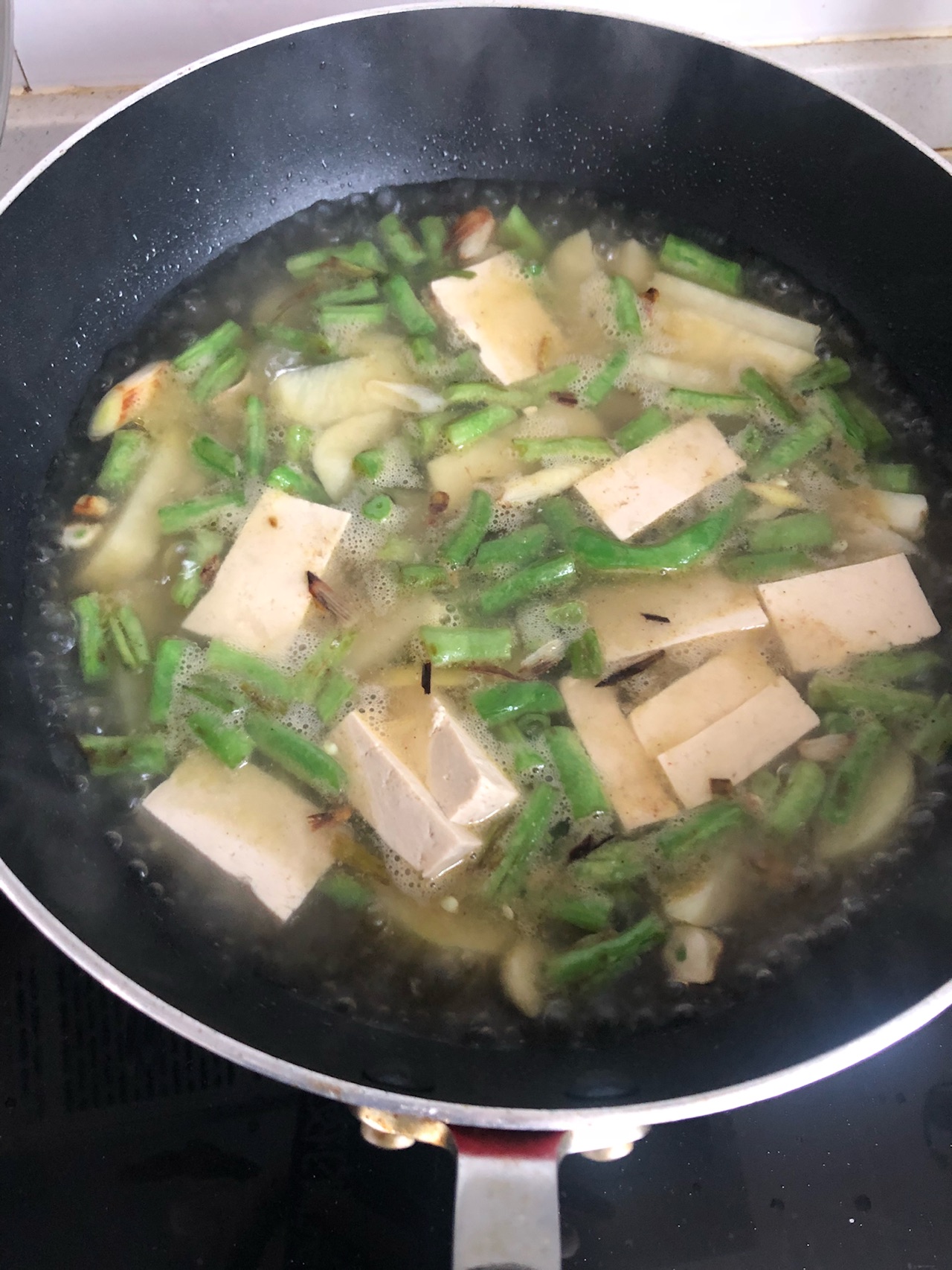 陕北家常熬豆角