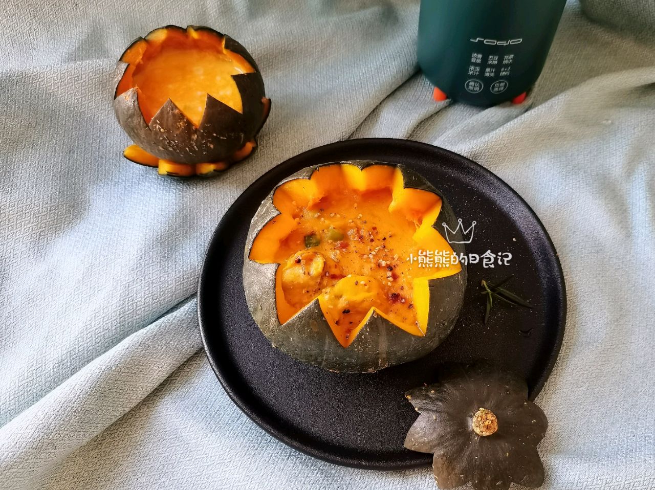 扇贝南瓜羹｜感恩节特供