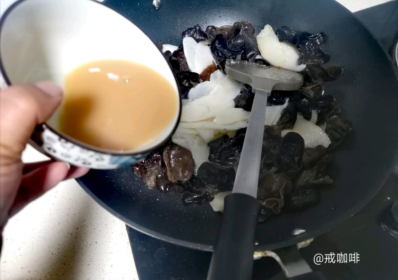 山药炒木耳