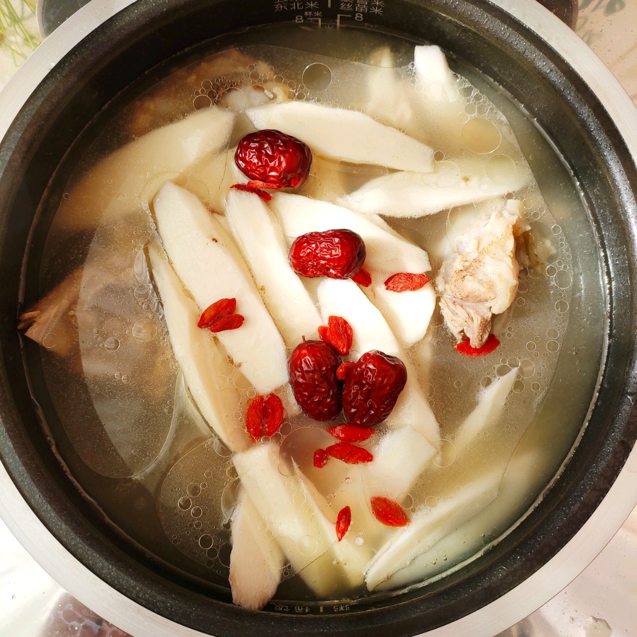 山药大骨汤，营养100分
