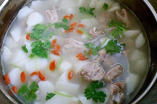 山药炖排骨