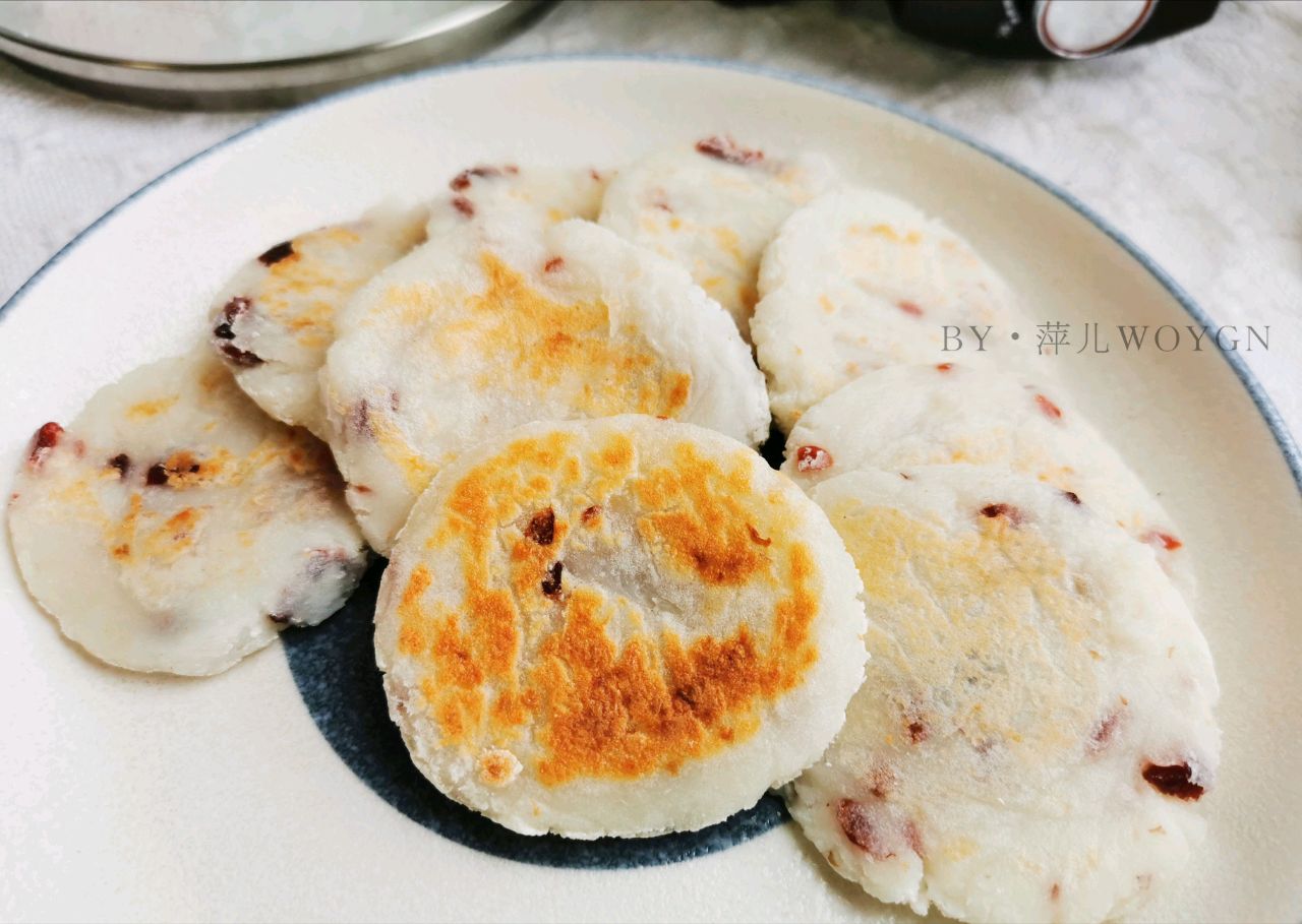 山药蔓越莓糯米饼