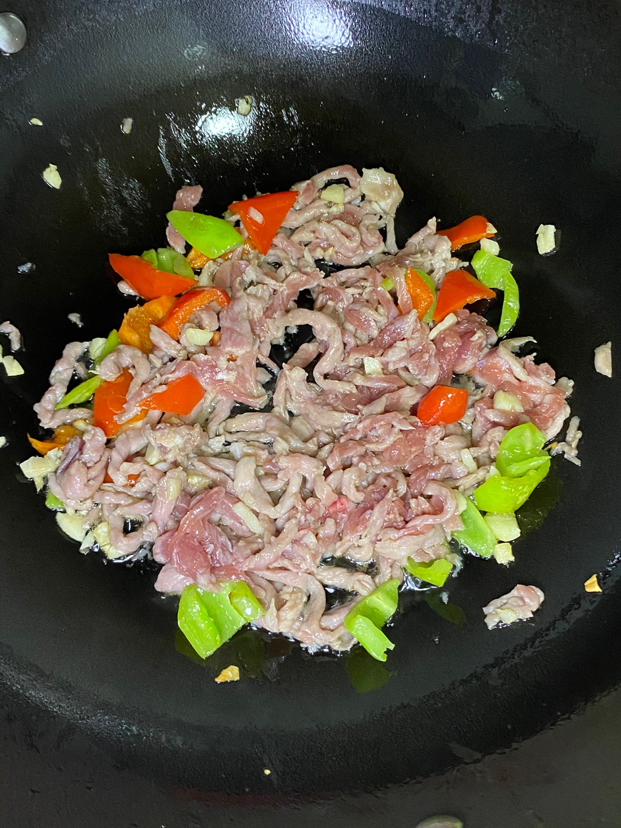 山药木耳炒肉丝