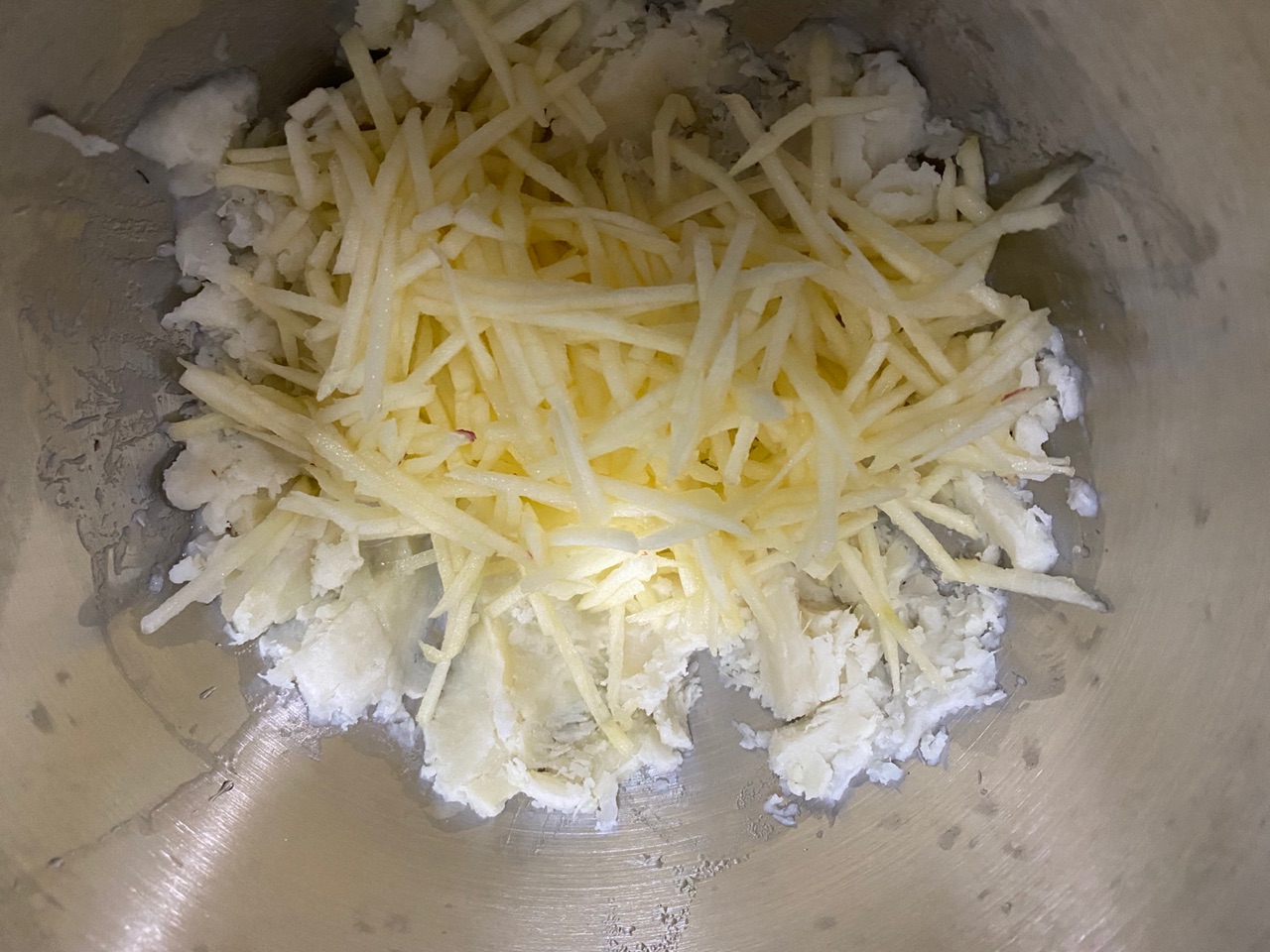 山药苹果饼