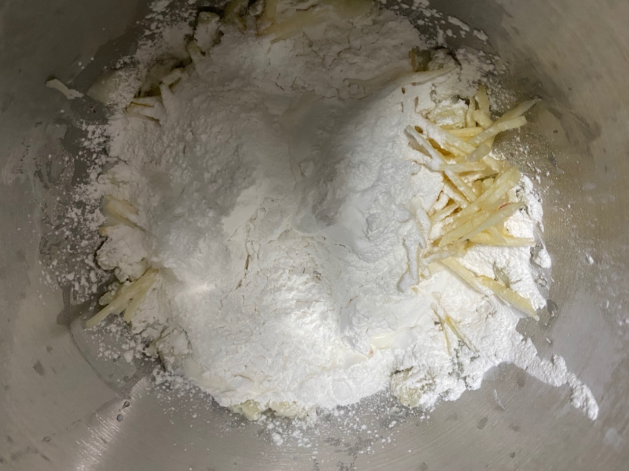 山药苹果饼