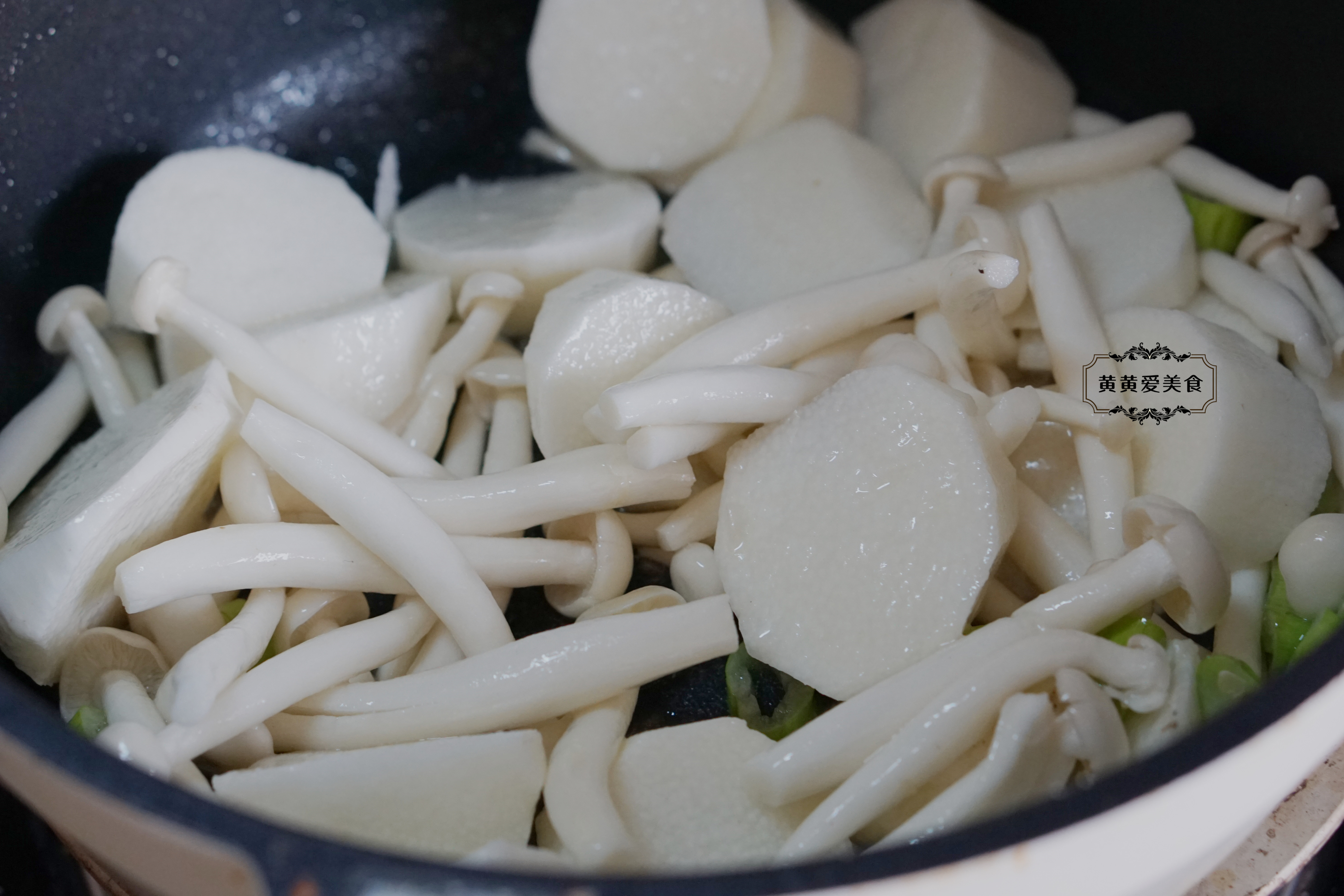山药蟹味菇汤