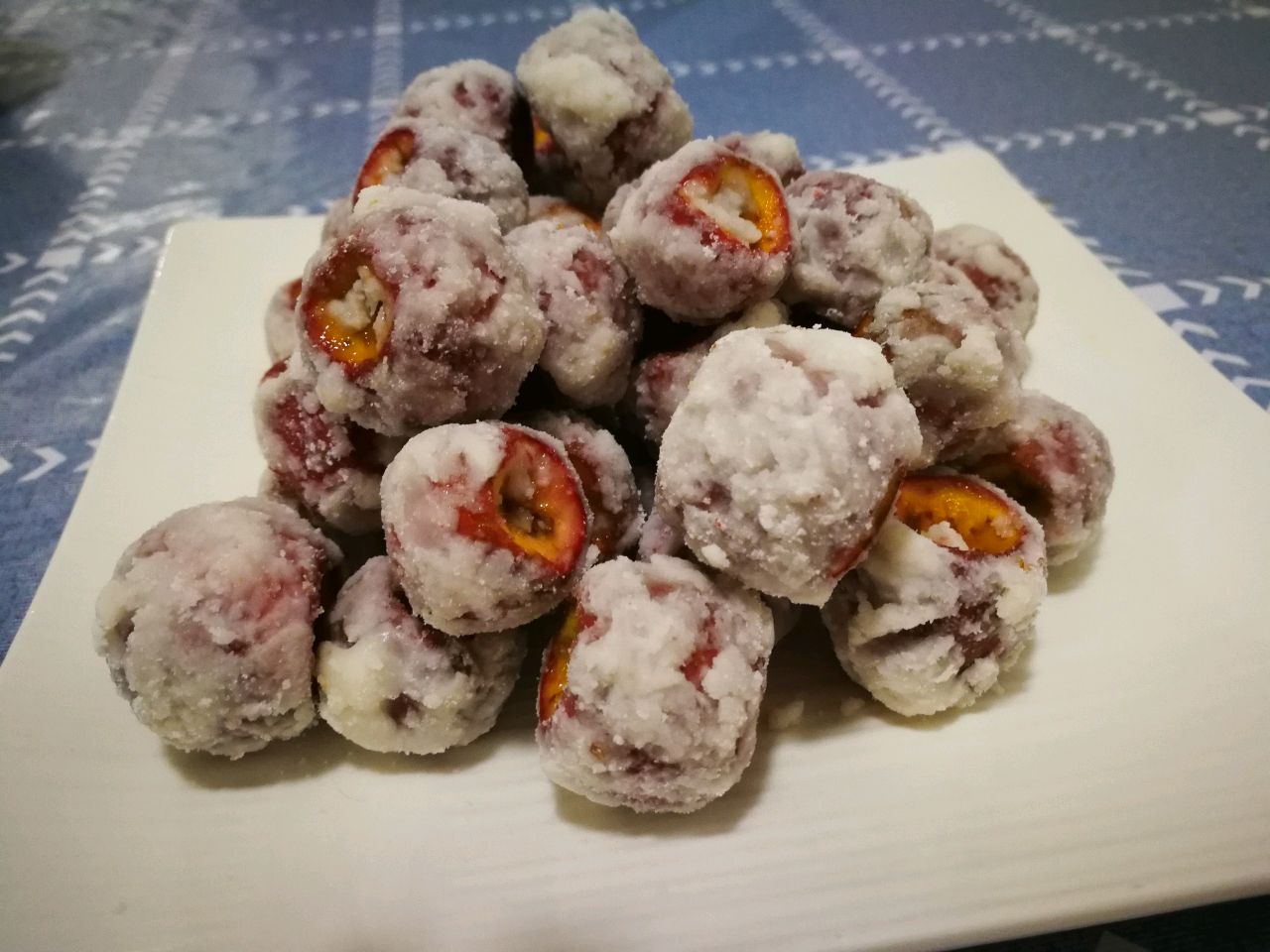 山楂雪花球