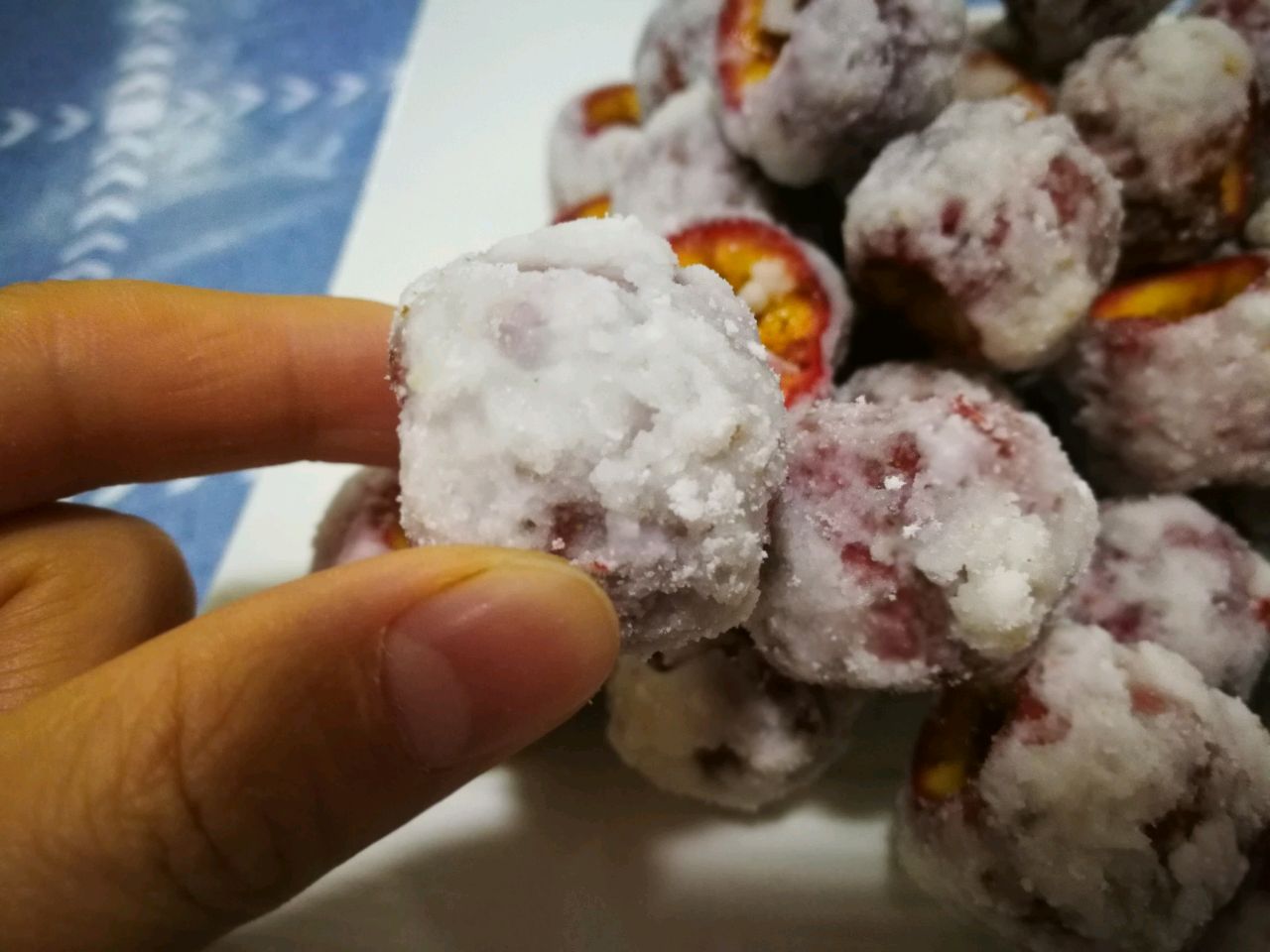 山楂雪花球