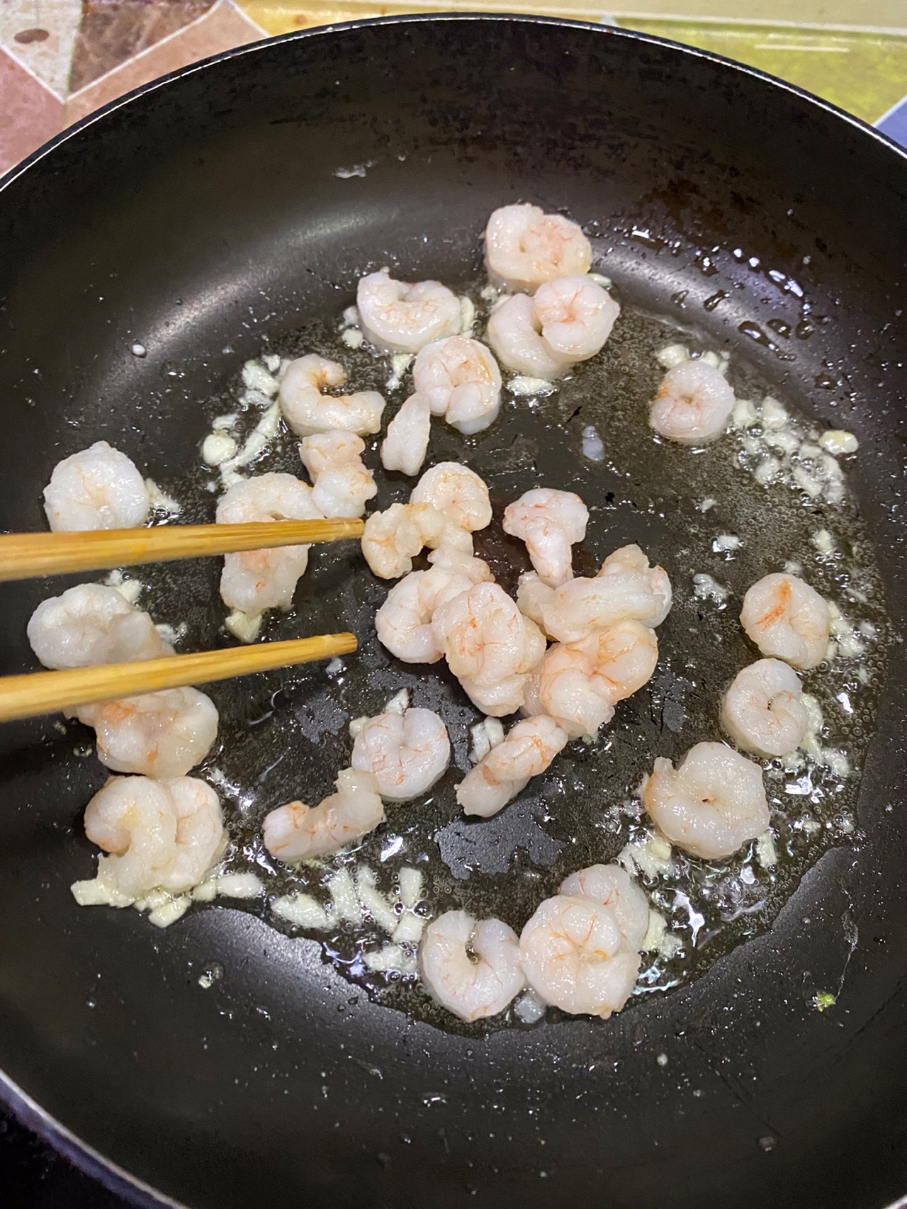 上班族简单版虾仁滑蛋