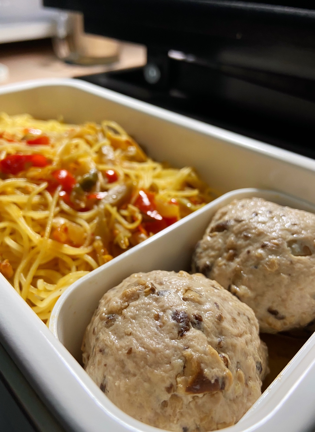 上班族专宠香菇肉圆子