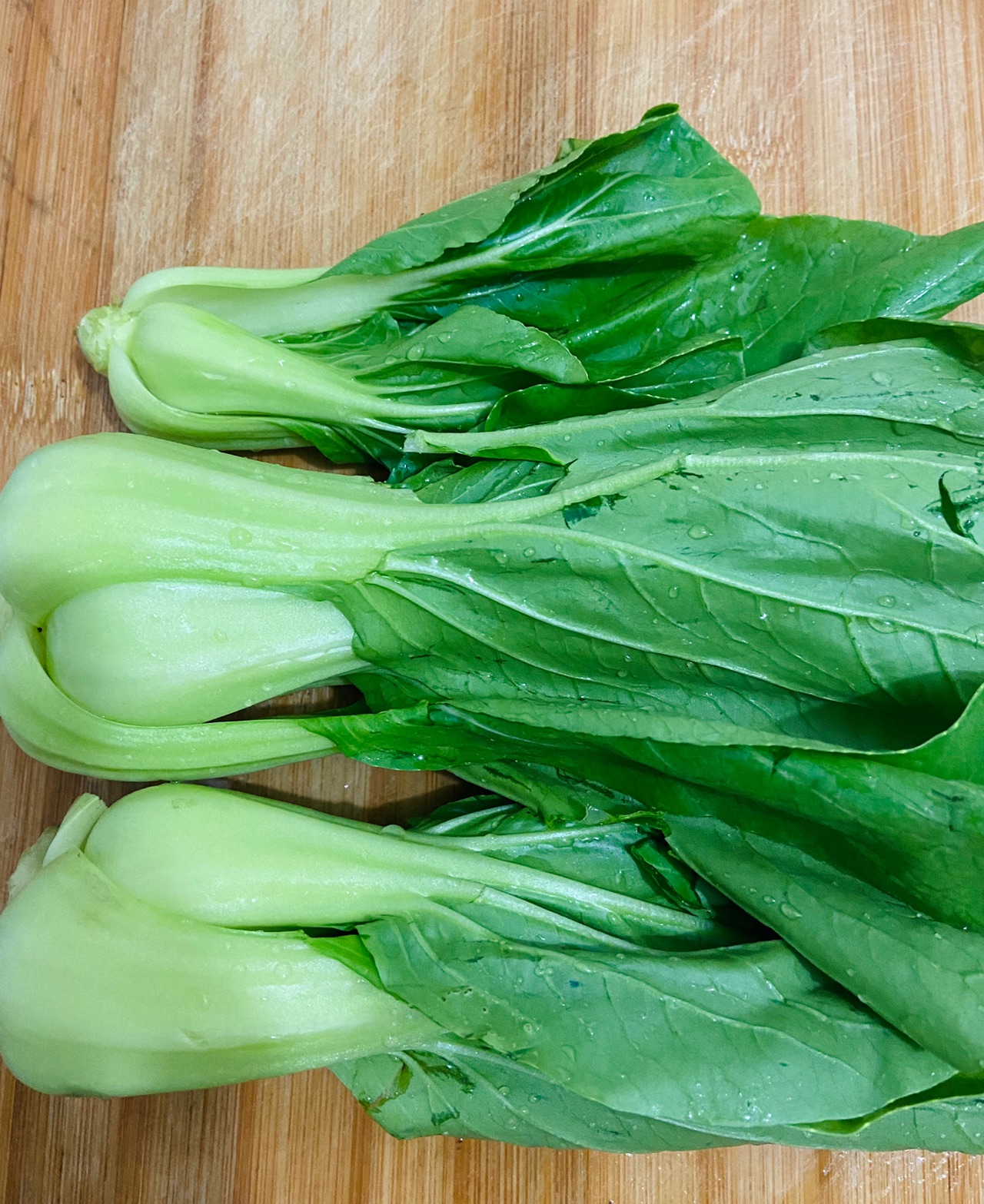上海青炒香菇