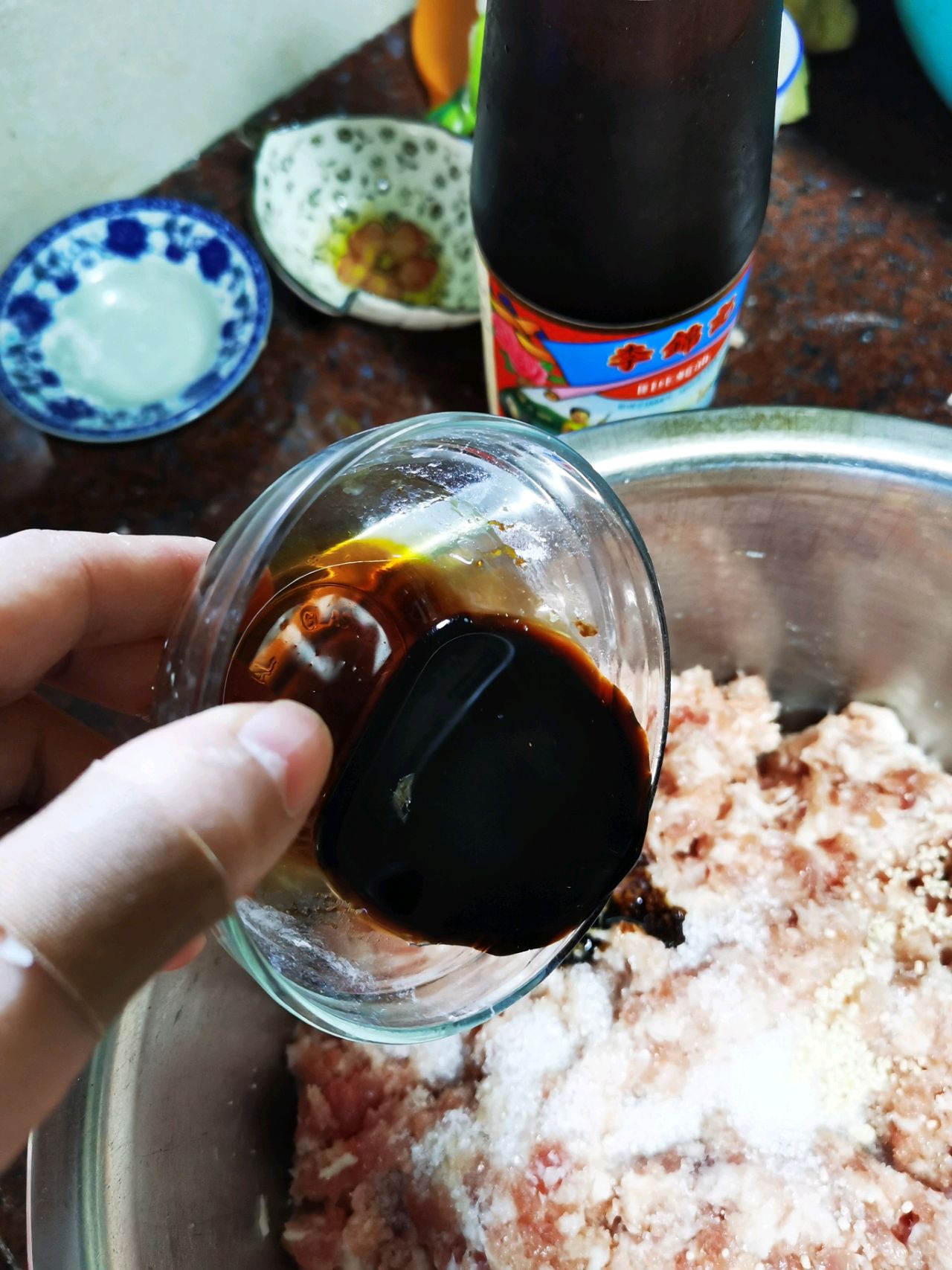 上海生煎包（蚝油拌馅）