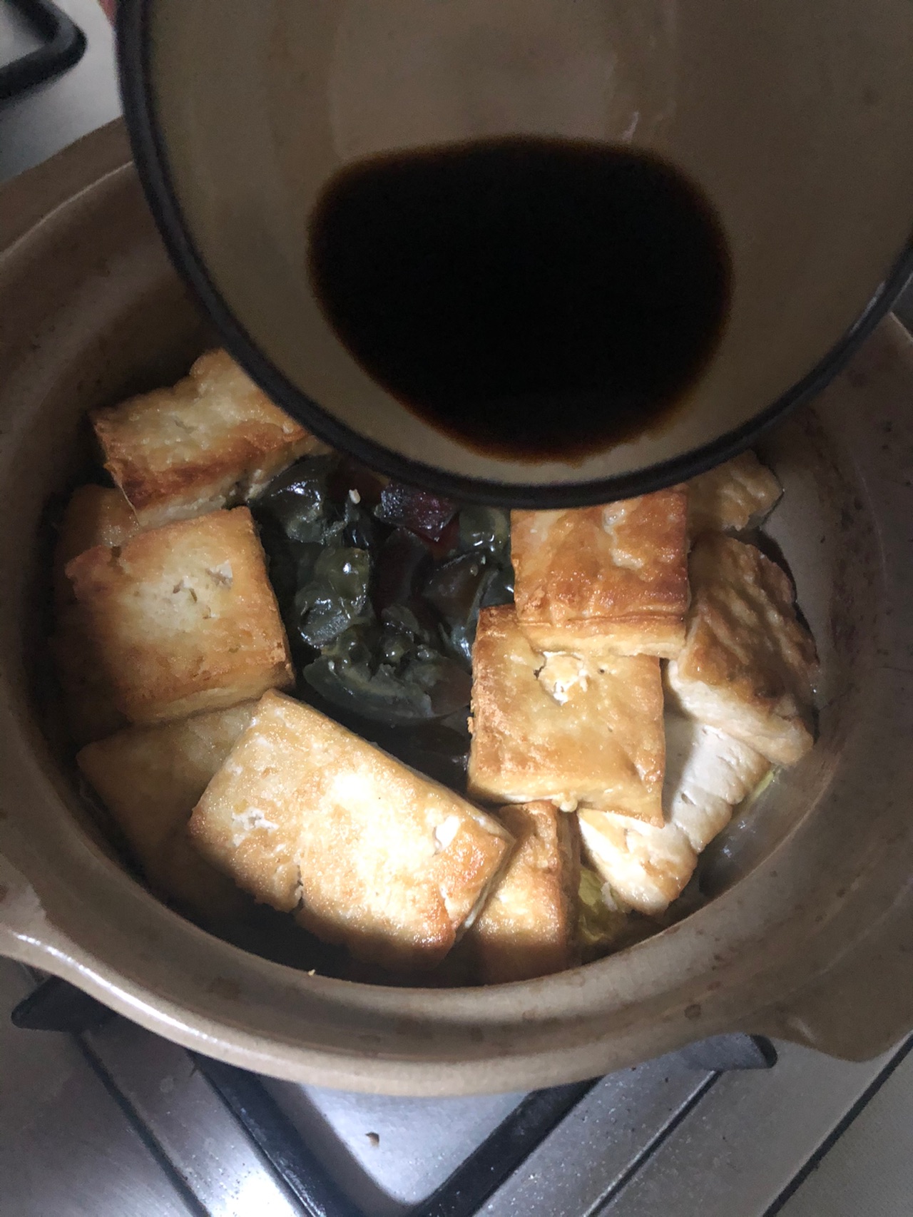 上汤豆腐煲