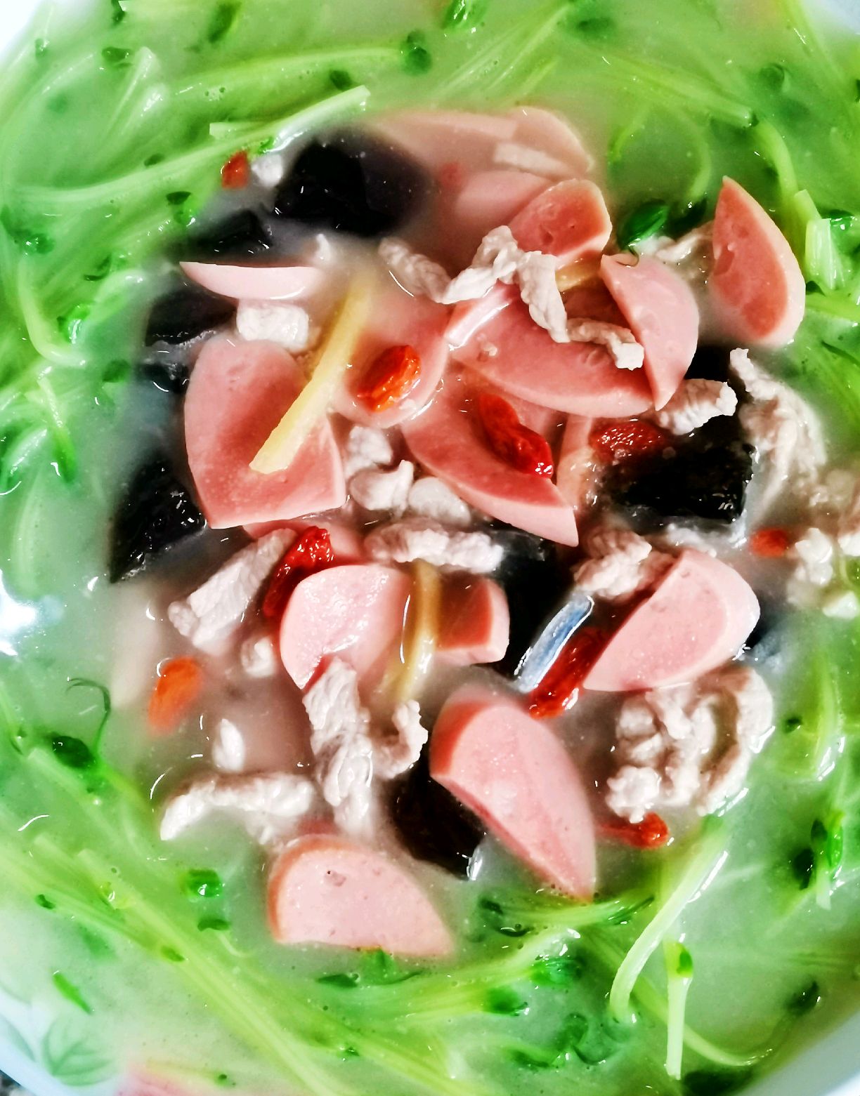 上汤豌豆苗