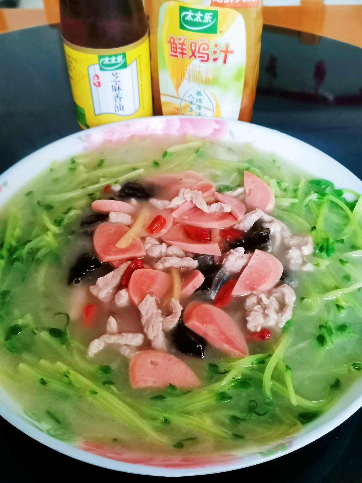 上汤豌豆苗