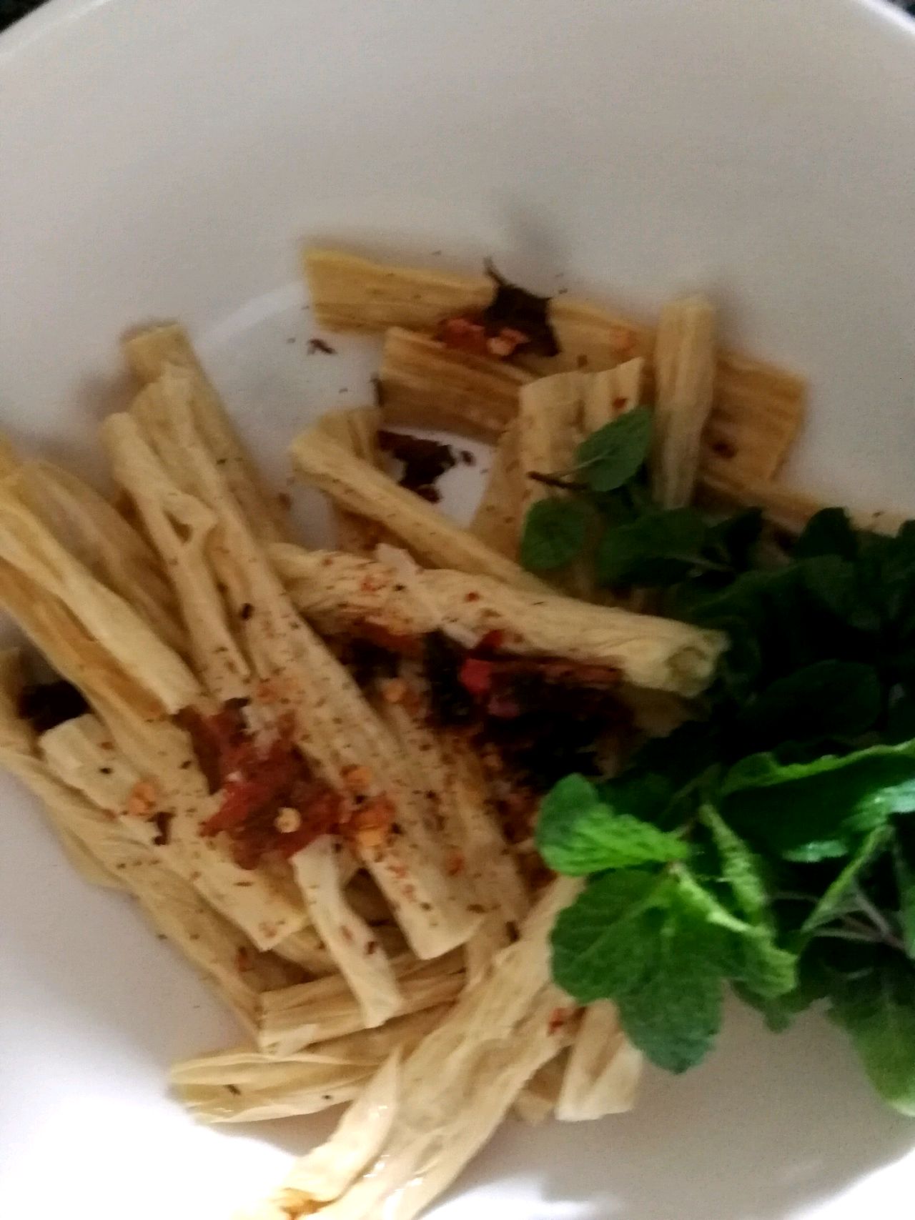 烧番茄拌腐竹