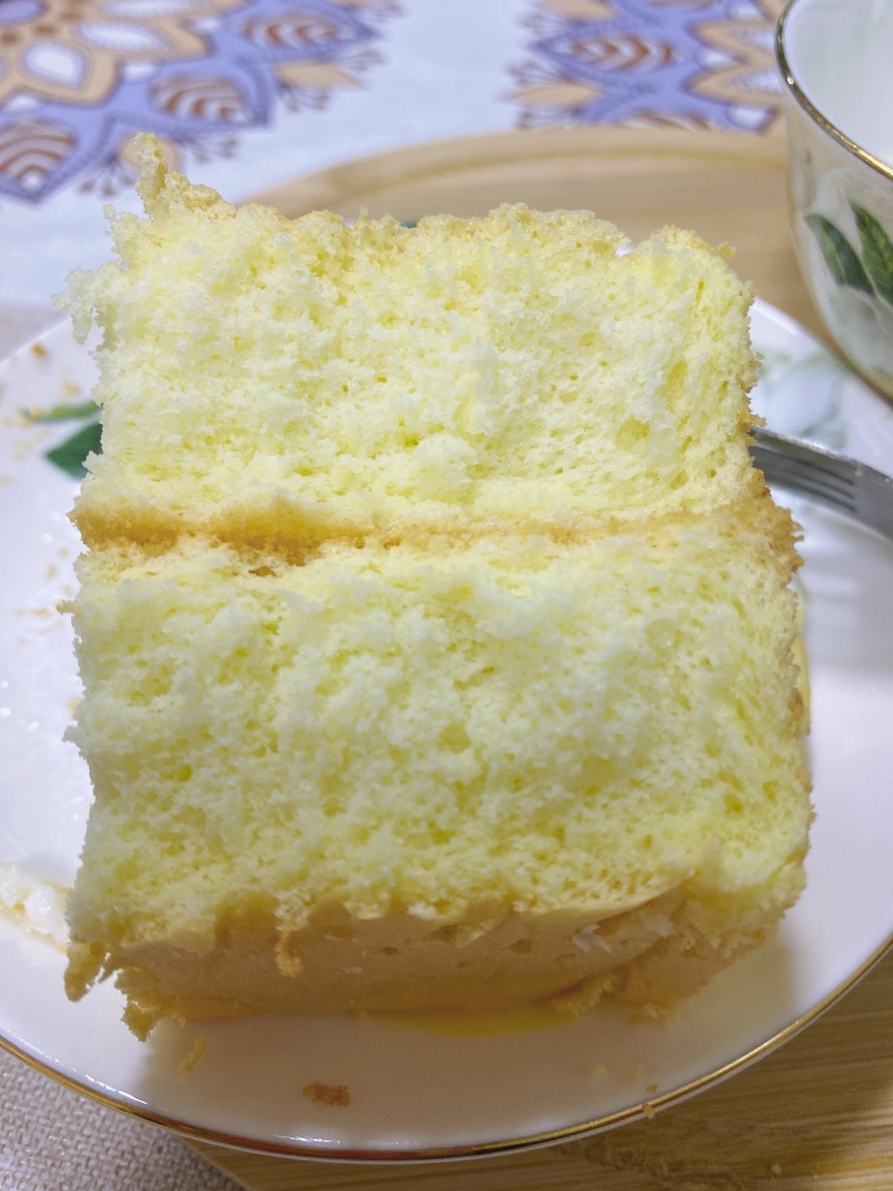少糖少油版戚风蛋糕