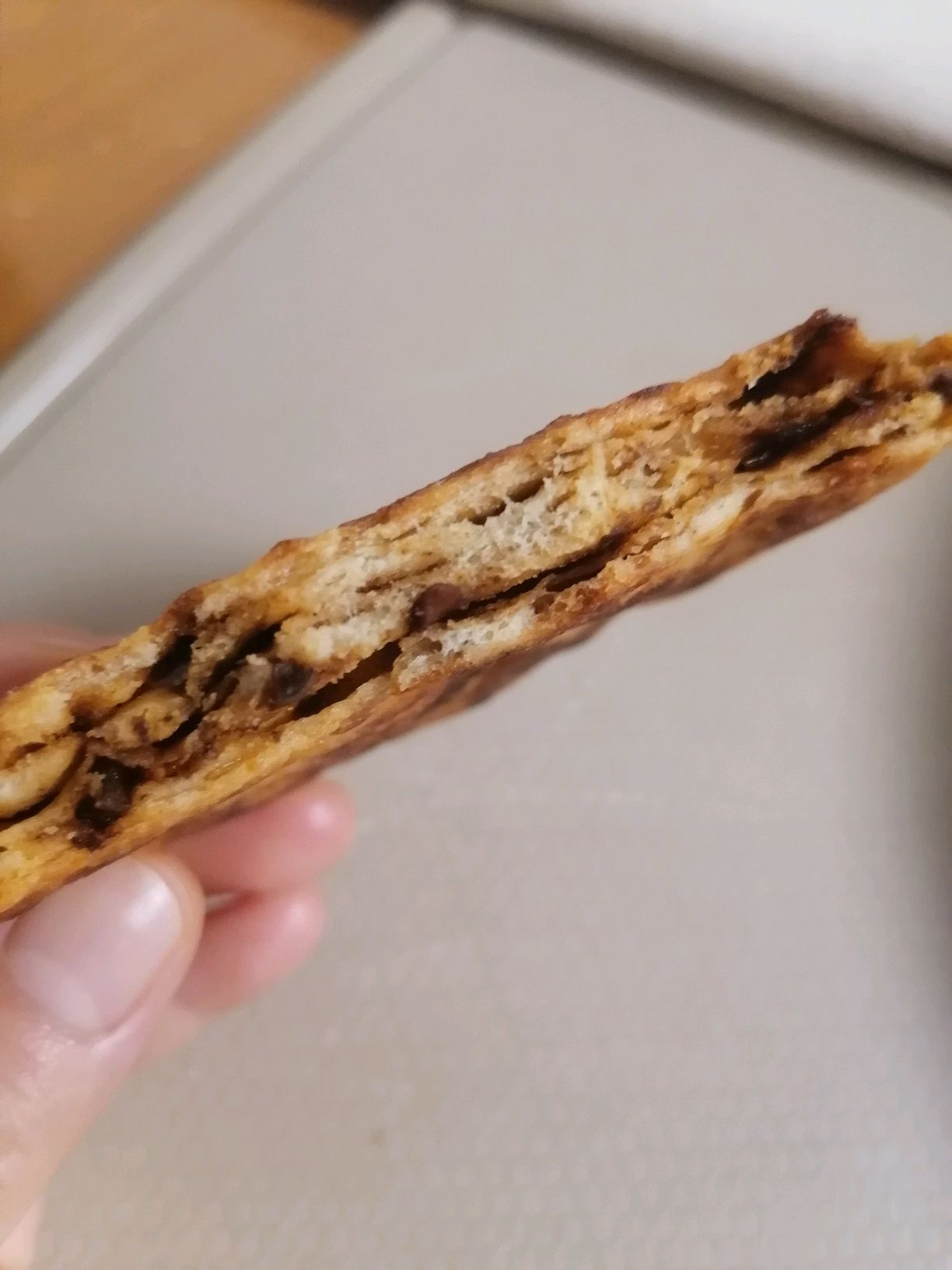 少油版的梅菜肉酱火烧（锅盔）