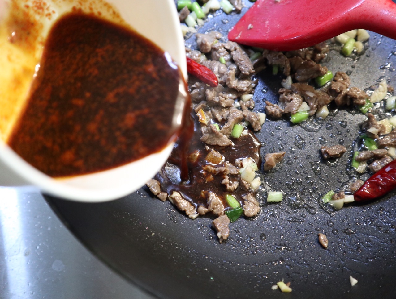 少油版酱烧茄子