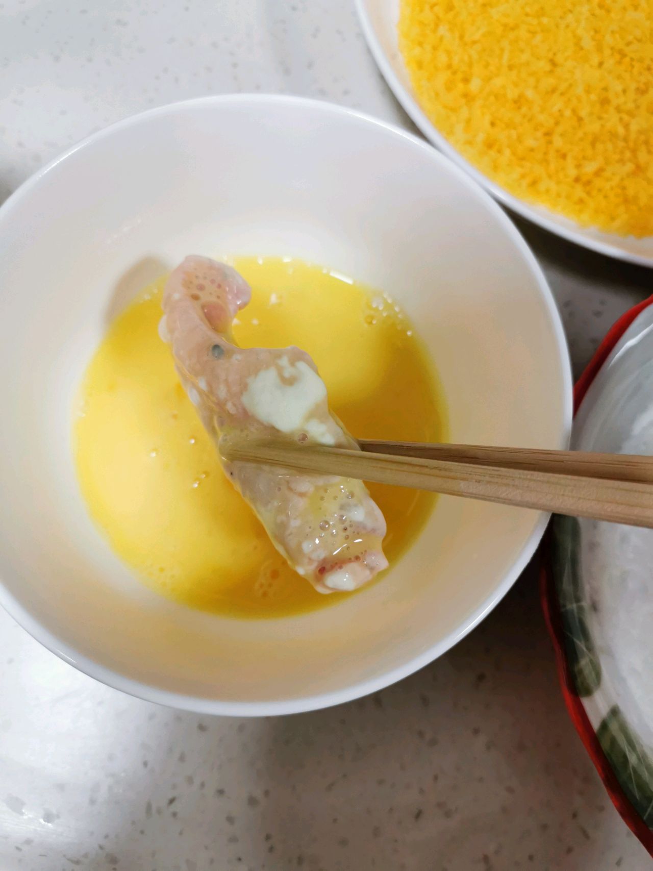 少油版面包糠烤鸡翅