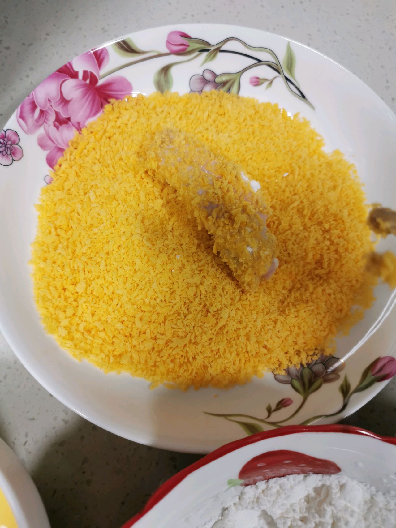 少油版面包糠烤鸡翅