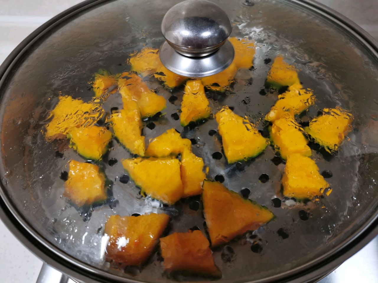 少油版糯叽叽的贝贝南瓜饼