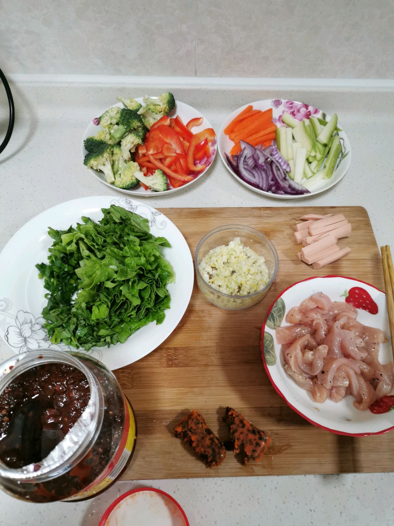 少油干锅鸡柳