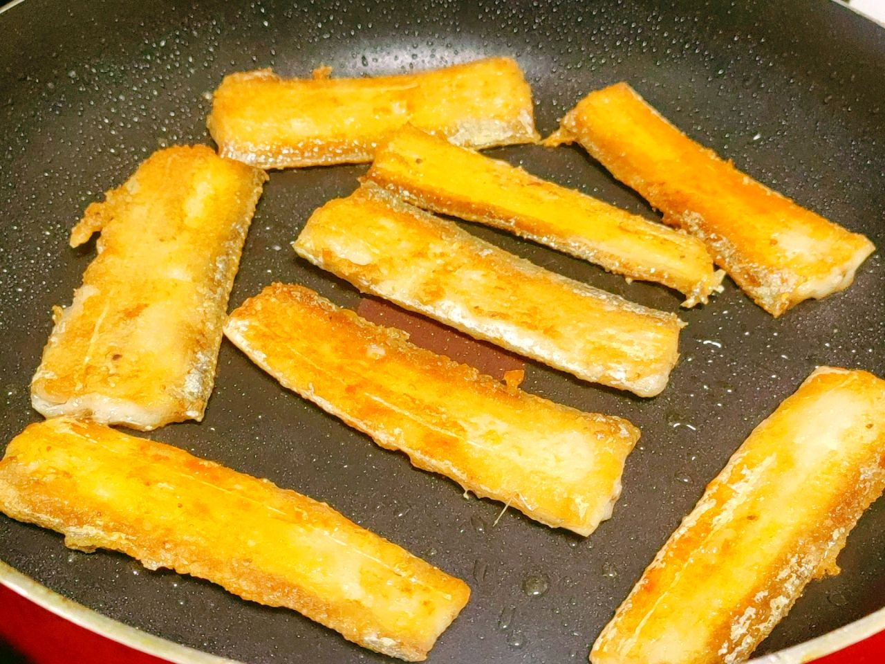 少油健康的干煎带鱼