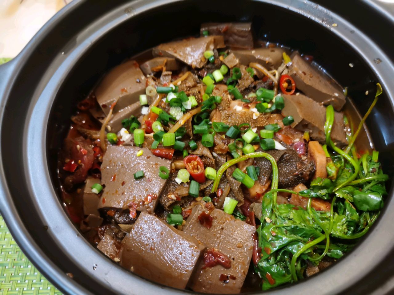 少油无添加健康版毛血旺