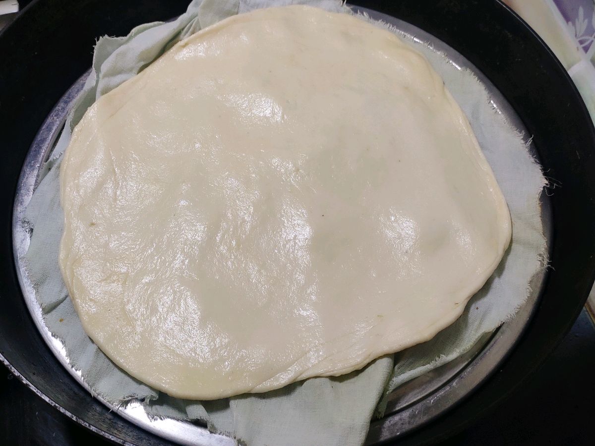 少油又劲道的蒸春饼