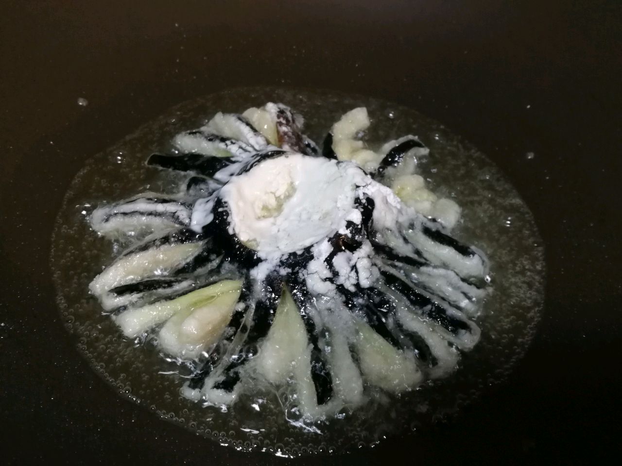 舌尖上的美如画～菊花茄子