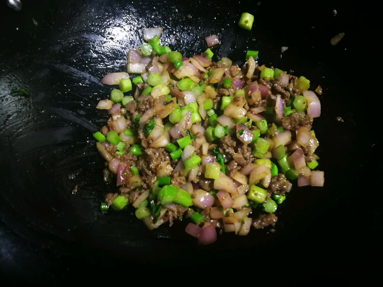 生炒牛肉饭