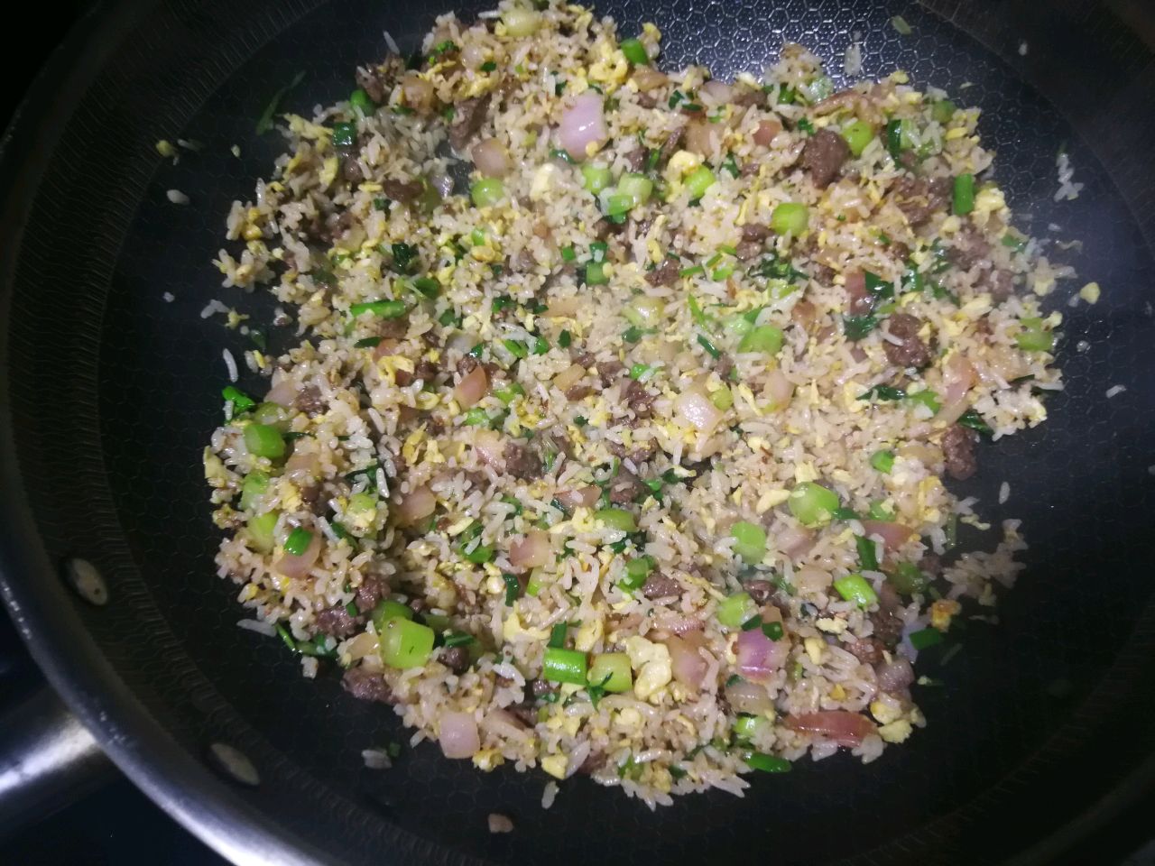 生炒牛肉饭