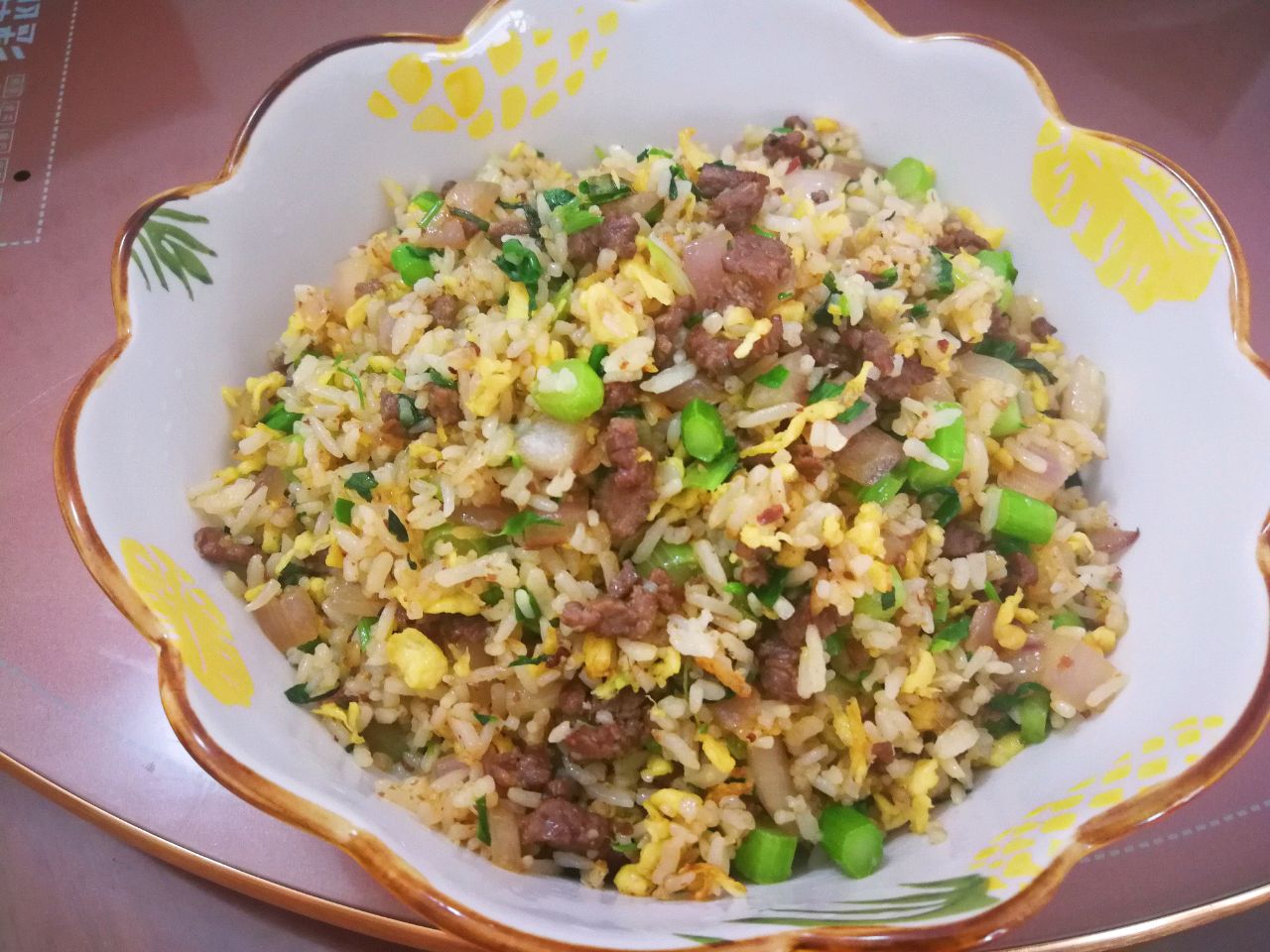 生炒牛肉饭