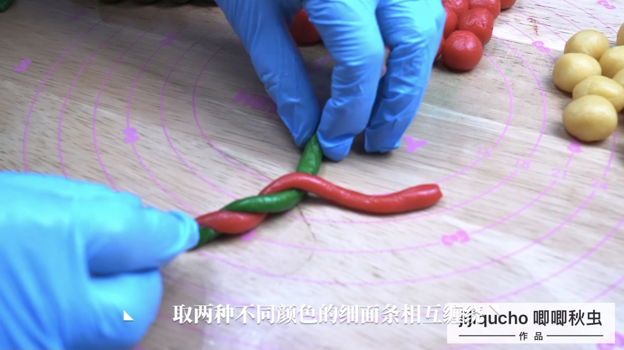 圣诞拐杖饼干