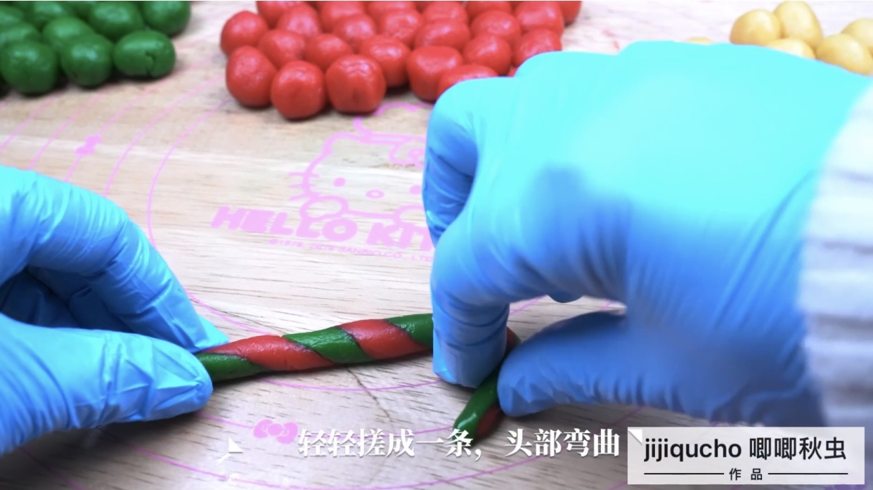 圣诞拐杖饼干