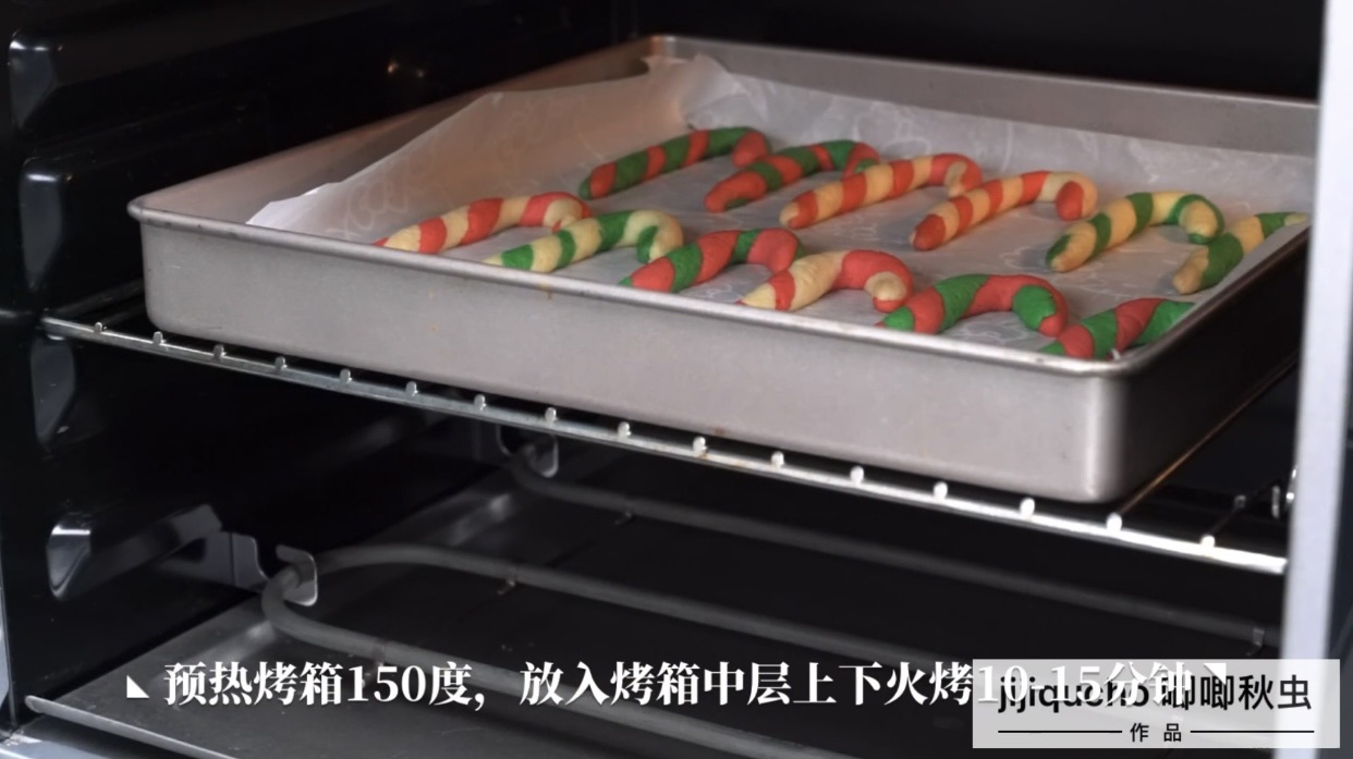 圣诞拐杖饼干