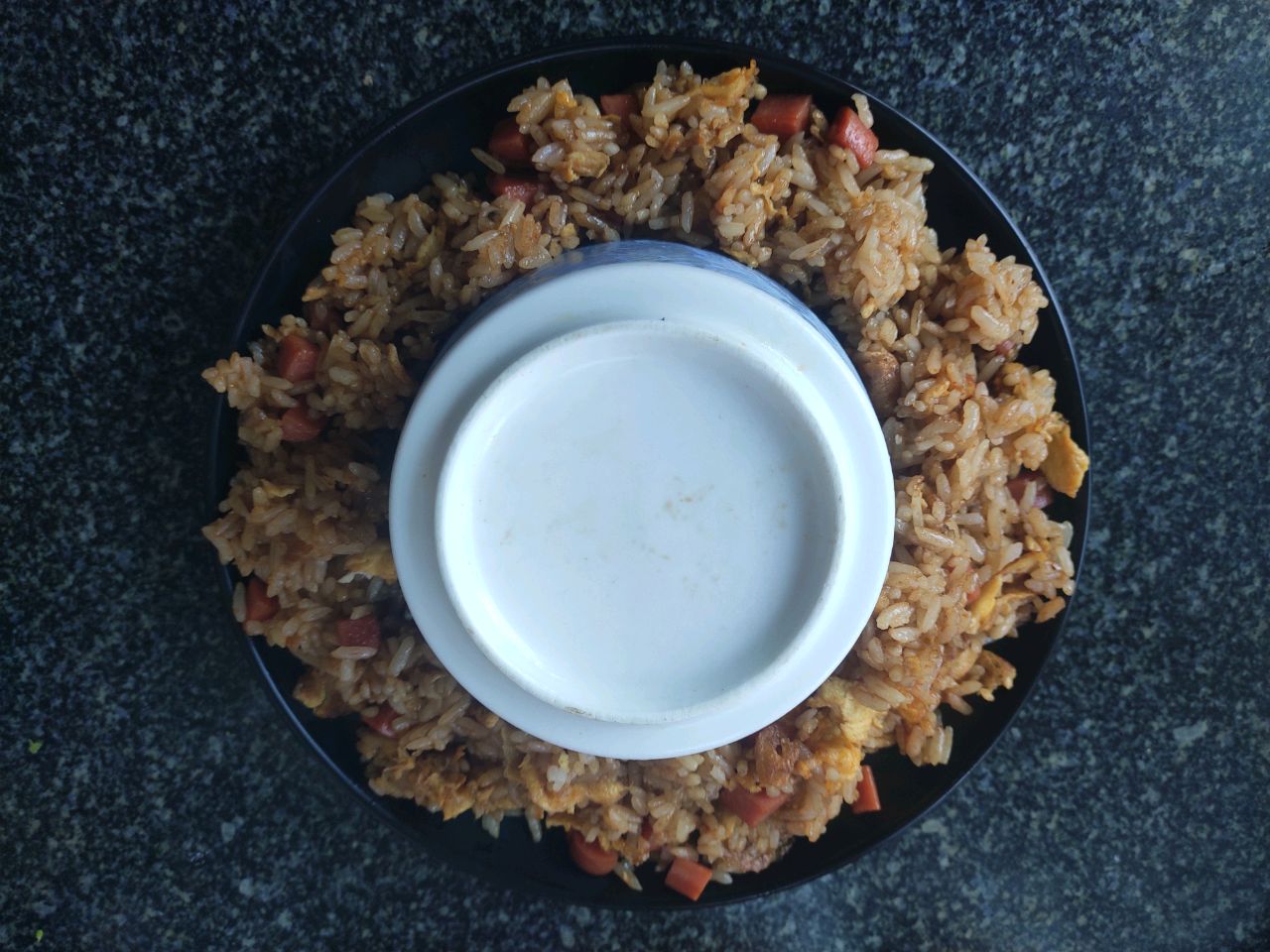 圣诞花环炒饭