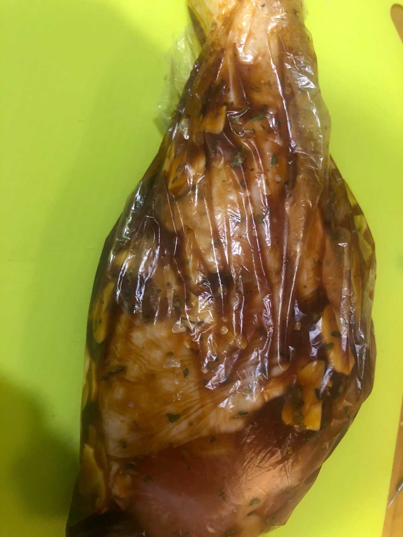 圣诞烤火鸡腿