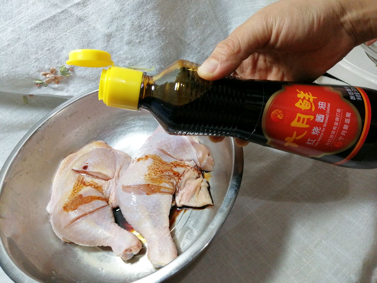 圣诞烤鸡腿