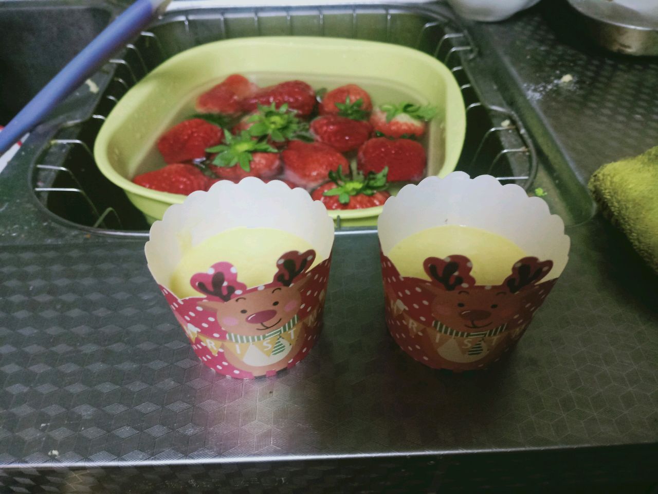 圣诞马芬蛋糕
