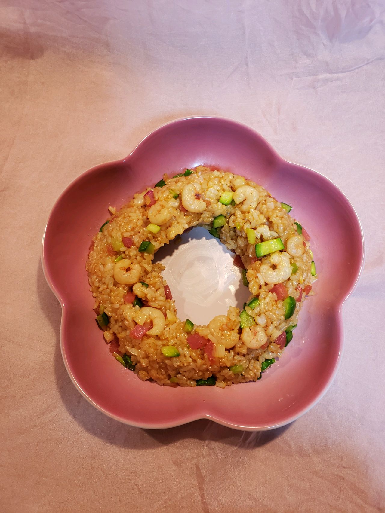 圣诞米饭花环