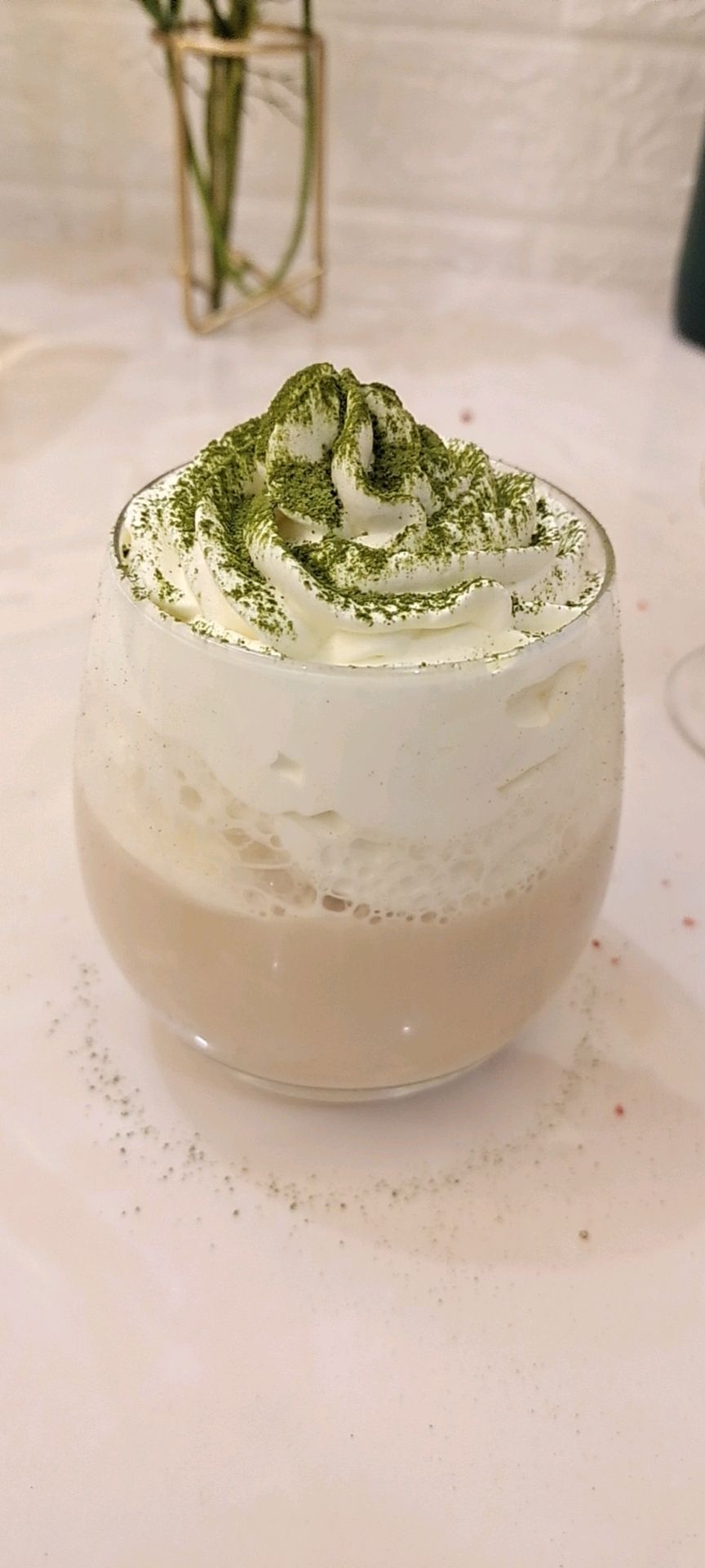 圣诞暖心热饮——雪顶奶茶