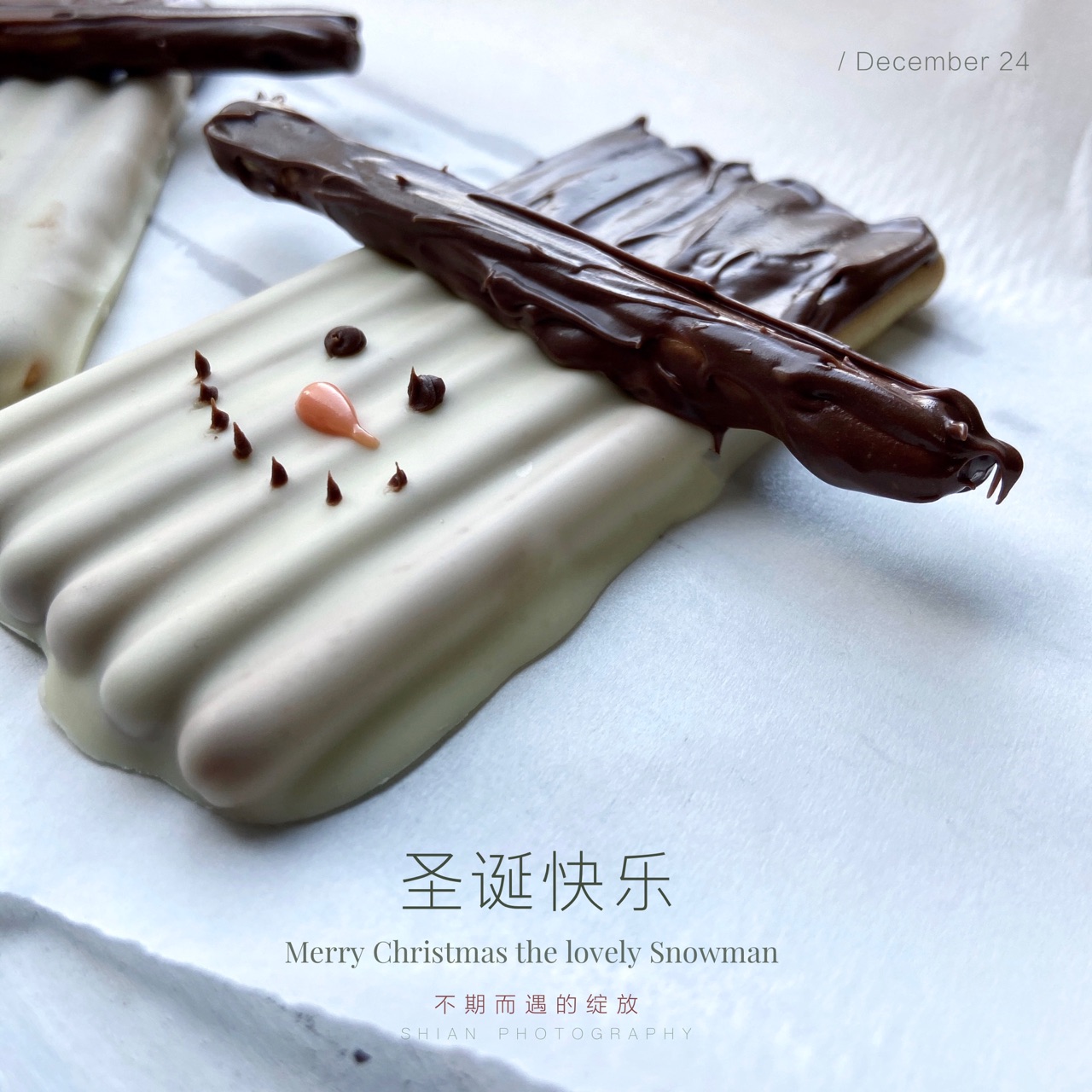 圣诞巧克力饼干