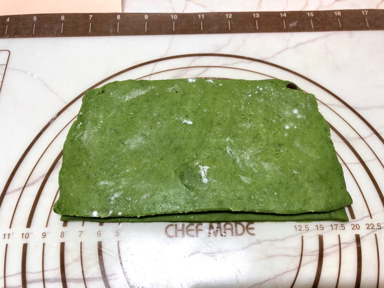 圣诞树抹茶红豆司康
